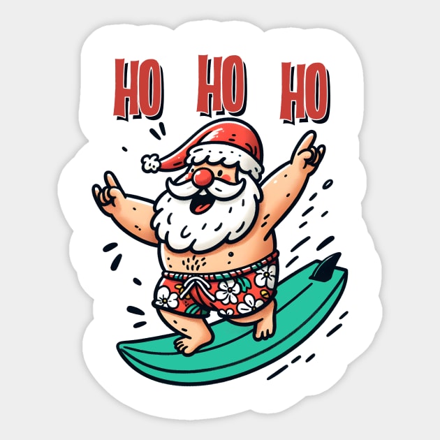 Ho ho ho merry Christmas Sticker by Fun Planet